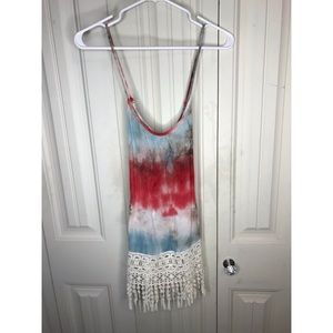 Boutique tie dye tank